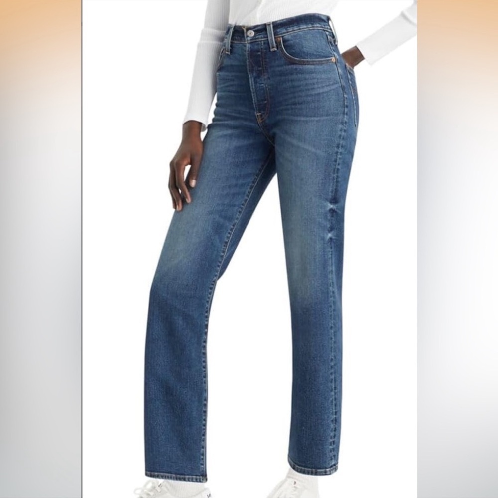 Levi’s ribcage straight ankle Classic Blue Women's Jeans